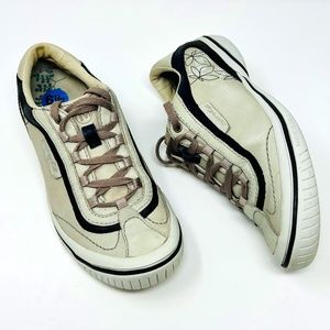 Merrell women's Cosmos leather gray/navy sneakers size 6.5